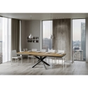 Tavolo allungabile design moderno industrial 90×160-420 Volantis Evolution Saldi