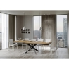 Tavolo allungabile design moderno industrial 90×160-420 Volantis Evolution Saldi