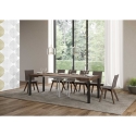 Tavolo allungabile quadrato moderno industriale 90×90-246 Everyday Catalogo