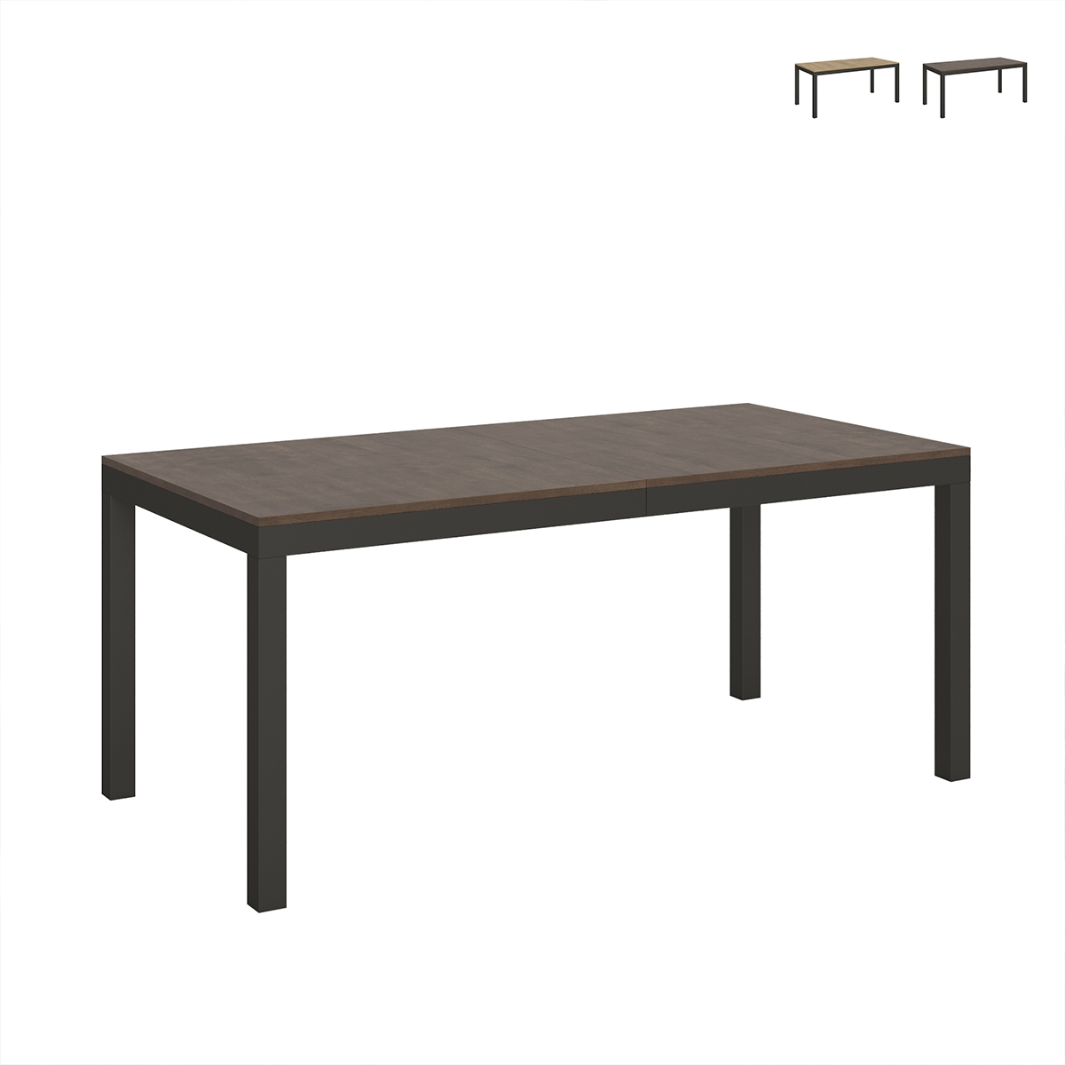 Tavolo allungabile industrial minimal legno ferro 90×180-440 Everyday Evolution Promozione Tavolo allungabile industrial minimal legno ferro 90×180-440 Everyday Evolution Promozione