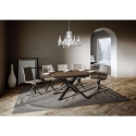 Tavolo allungabile sala pranzo cucina 8 persone 90×120-180 Ganty Catalogo