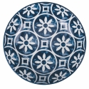 Set piatti tavola 18 pezzi design mediterraneo in porcellana Paxos Saldi