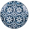 Set piatti tavola 18 pezzi design mediterraneo in porcellana Paxos Stock