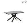 Tavolo allungabile design moderno 10 persone 90×160-220 Ganty Promozione