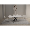 Tavolo allungabile quadrato moderno 90×90-194 Clerk Modello