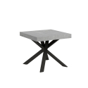 Tavolo allungabile quadrato moderno 90×90-194 Clerk Acquisto