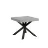 Tavolo allungabile quadrato moderno 90×90-194 Clerk Acquisto