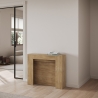 Consolle allungabile ingresso sala pranzo 10 persone 90×25-211 Kiba Scelta