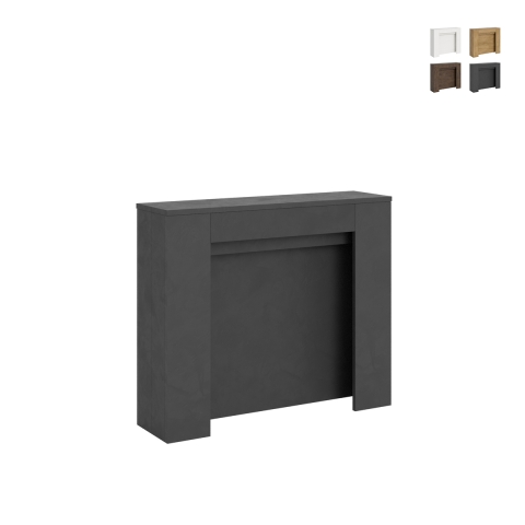 Consolle allungabile ingresso sala pranzo 10 persone 90×25-211 Kiba Promozione