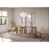 Consolle allungabile ingresso sala pranzo 10 persone 90×25-211 Kiba 