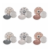 Servizio set piatti stoviglie 18 pezzi porcellana stile boho Bohémienne Promozione