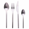 Set posate stoviglie 24 pezzi in acciaio inox argento opaco Gallery Vendita