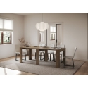 Consolle allungabile sala pranzo cucina 8 persone 90×25-181 Slick Acquisto