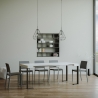 Consolle allungabile design industrial minimale 90x40-196 Tecno Small Scelta