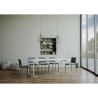 Consolle allungabile 14 persone design minimal cucina 90x40-300 Tecno Catalogo