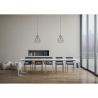 Consolle allungabile 14 persone design minimal cucina 90x40-300 Tecno Stock
