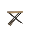 Consolle allungabile design moderno 10 persone 90x40-196 Diago Small Misure