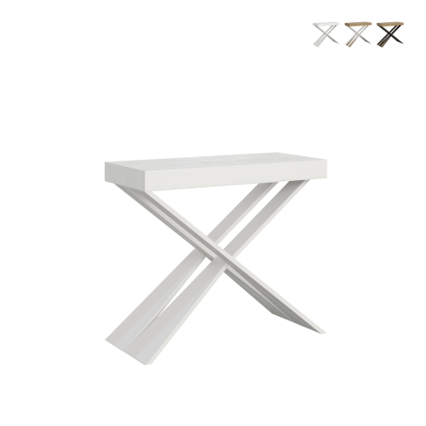 Consolle allungabile design moderno 10 persone 90x40-196 Diago Small Promozione