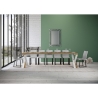 Consolle allungabile moderno design compatto 10 persone 90x40-300 Diago 