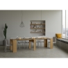 Consolle allungabile legno naturale ingresso salotto 90x48-308 Basic Saldi