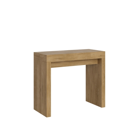Consolle allungabile salvaspazio 90x40-196 in legno Roxell Small Promozione