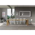 Consolle allungabile tavolo da cucina moderno 90x40-300 Roxell Caratteristiche