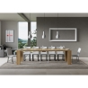 Consolle allungabile tavolo da cucina moderno 90x40-300 Roxell Caratteristiche