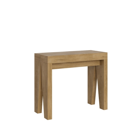 Consolle allungabile design contemporaneo in legno 90x40-300 Naxy Promozione