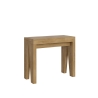 Consolle allungabile design contemporaneo in legno 90x40-300 Naxy Promozione