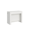 Consolle bianca allungabile per sala pranzo cucina 90x42-302 Evolve Vendita