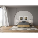 Letto una piazza e mezza contenitore design moderno 120x190cm Nuamo Catalogo