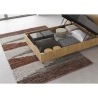 Letto una piazza e mezza contenitore design moderno 120x190cm Nuamo Scelta