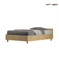 Letto una piazza e mezza contenitore design moderno 120x190cm Nuamo Promozione