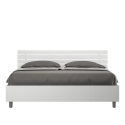 Matrimoniale 160x200cm con rete contenitore testata inclinata Ankel letto Sconti
