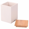 Barattolo grande da cucina 10x10x14,5cm in grès coperchio 1080ml Modern Offerta