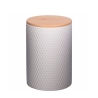 Set 3 barattoli da cucina in grès colorato da 750 ml con coperchio Circle Offerta