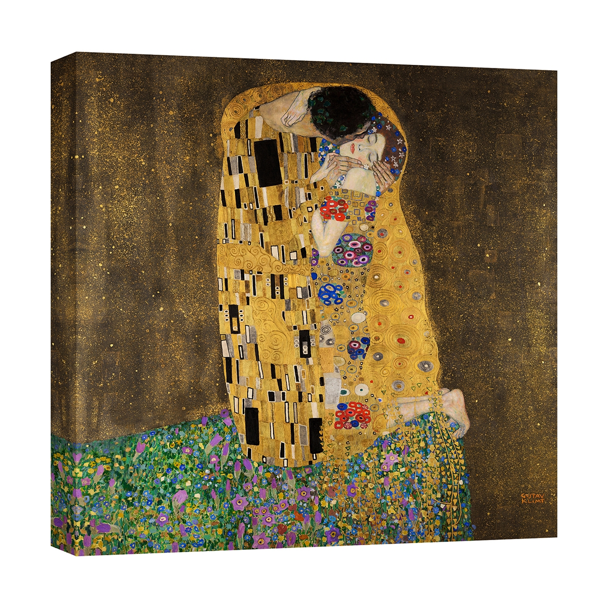 Quadro stampa su tela canvas Art Nouveau Il Bacio Gustav Klimt Promozione Quadro stampa su tela canvas Art Nouveau Il Bacio Gustav Klimt Promozione