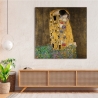 Quadro stampa su tela canvas Art Nouveau Il Bacio Gustav Klimt Vendita
