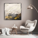 Quadro astratto moderno su tela canvas Winter Melody H. Romero Vendita
