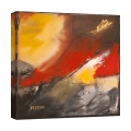 Quadro moderno astratto stampa su tela canvas Fuego H. Romero Promozione