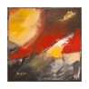 Quadro moderno astratto stampa su tela canvas Fuego H. Romero Offerta