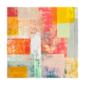 Quadro astratto colorato su tela canvas Estate lontana Italo Corrado Offerta