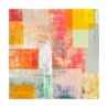 Quadro astratto colorato su tela canvas Estate lontana Italo Corrado Offerta