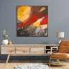Quadro moderno astratto stampa su tela canvas Fuego H. Romero Vendita