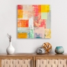 Quadro astratto colorato su tela canvas Estate lontana Italo Corrado Vendita