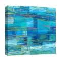 Stampa su tela quadro astratto Monocromo Oceano Lucas Promozione