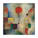Quadro moderno astratto stampa su tela canvas Red Balloon Paul Klee Offerta
