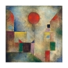 Quadro moderno astratto stampa su tela canvas Red Balloon Paul Klee Offerta