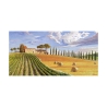Quadro su tela paesaggio contemporaneo Colline toscane Adriano Galasso Offerta