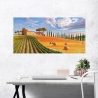 Quadro su tela paesaggio contemporaneo Colline toscane Adriano Galasso Saldi